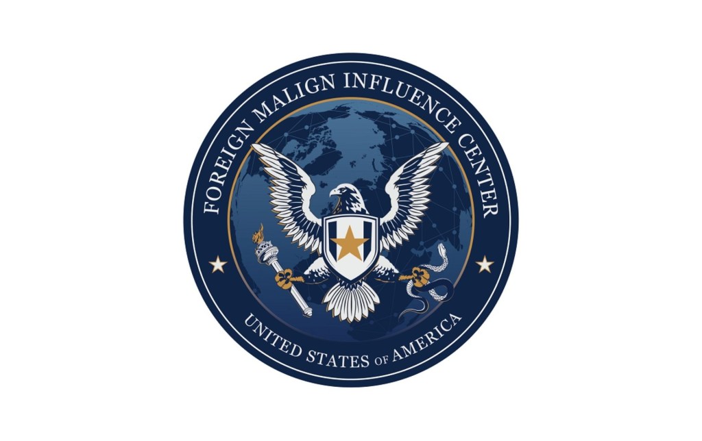 Seal of the Foreign Malign Influence Center (Wikimedia Commons)