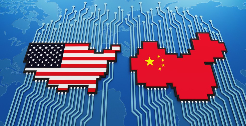 Visualization of the U.S.-China tech competition