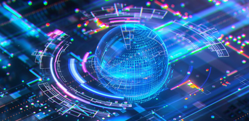 Visualization of a digital world