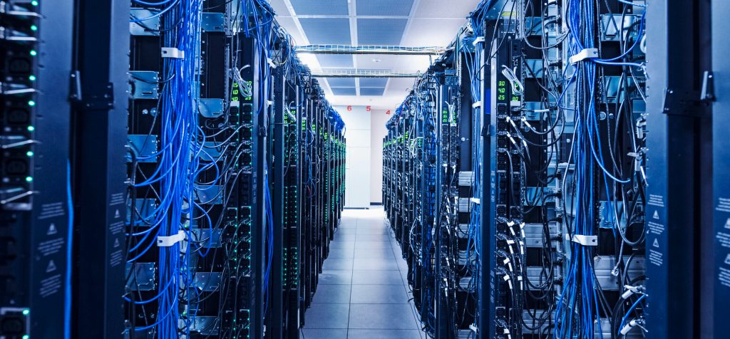 Equipment in server room