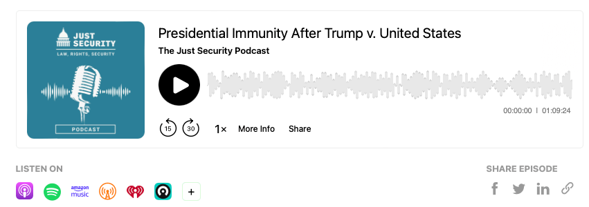The episode title appears with sound waves behind it.