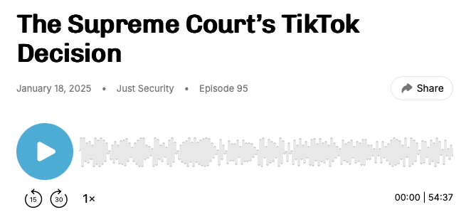 The episode title appears with sound waves behind it.