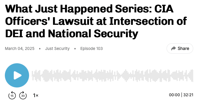 The episode title appears with sound waves behind it.